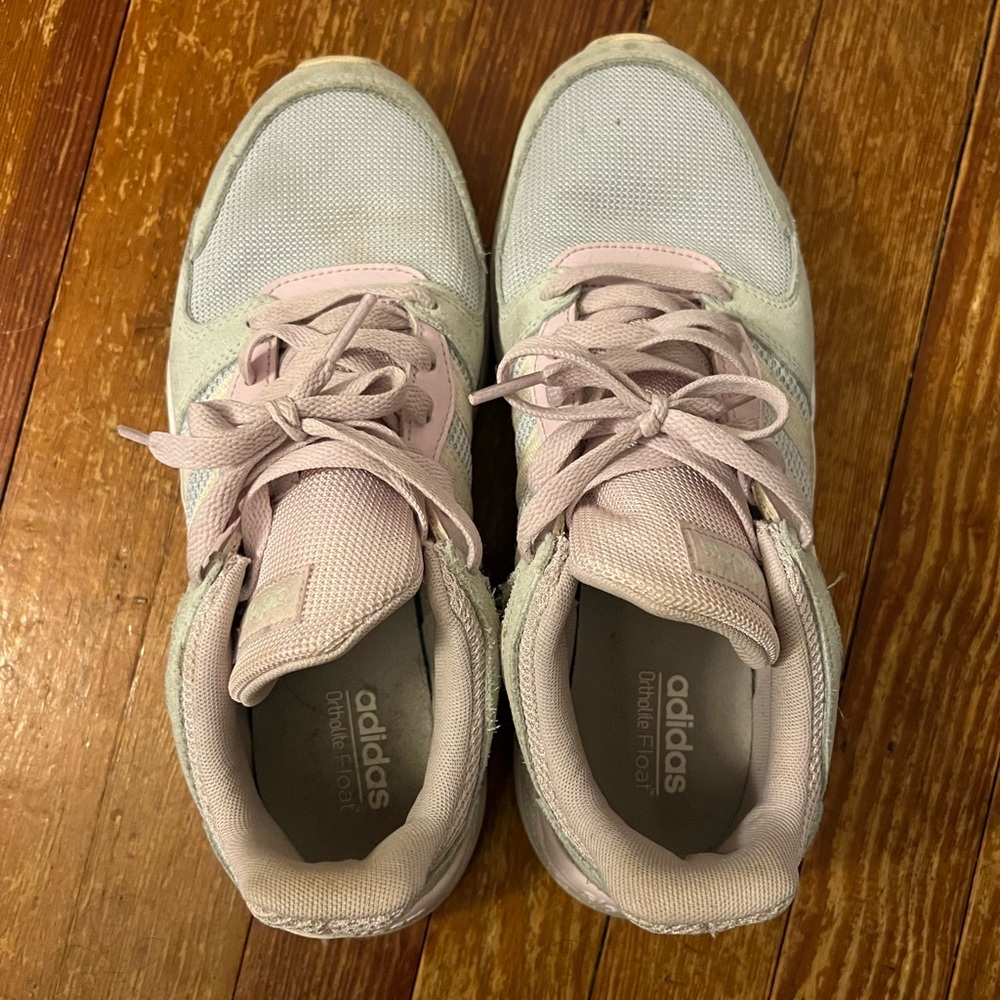 Adidas Cloudfoam Women’s Pink Athletic Sneakers
